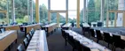 Konferencelokale med udsigt til Vejle Fjord og skov