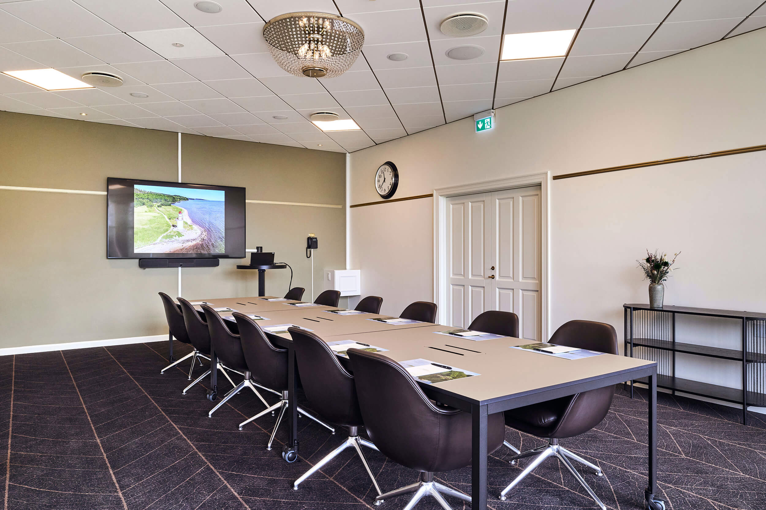 Spejlstuen med skærm
